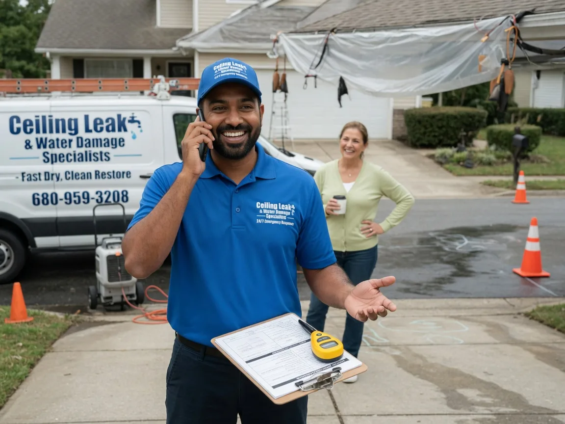 Ceiling Leak Cleanup French Creek, WV FAQs